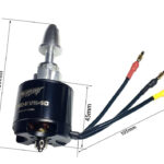 FMS part PRKVX540 4250 KV540 Brushless Motor for 1400mm P51D V7 P-51B P47 F4U V3