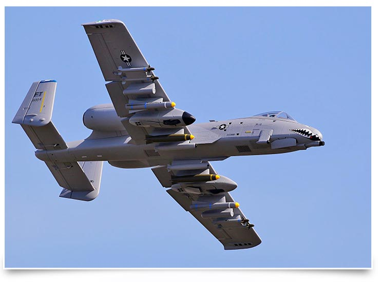FMS A-10 Thunderbolt II Twin 70mm EDF RC Jet PNP