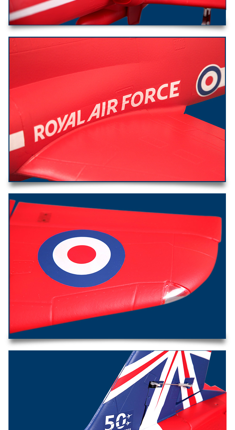 FMS BAE Hawk 80mm Jet PNP RC JET Airplane