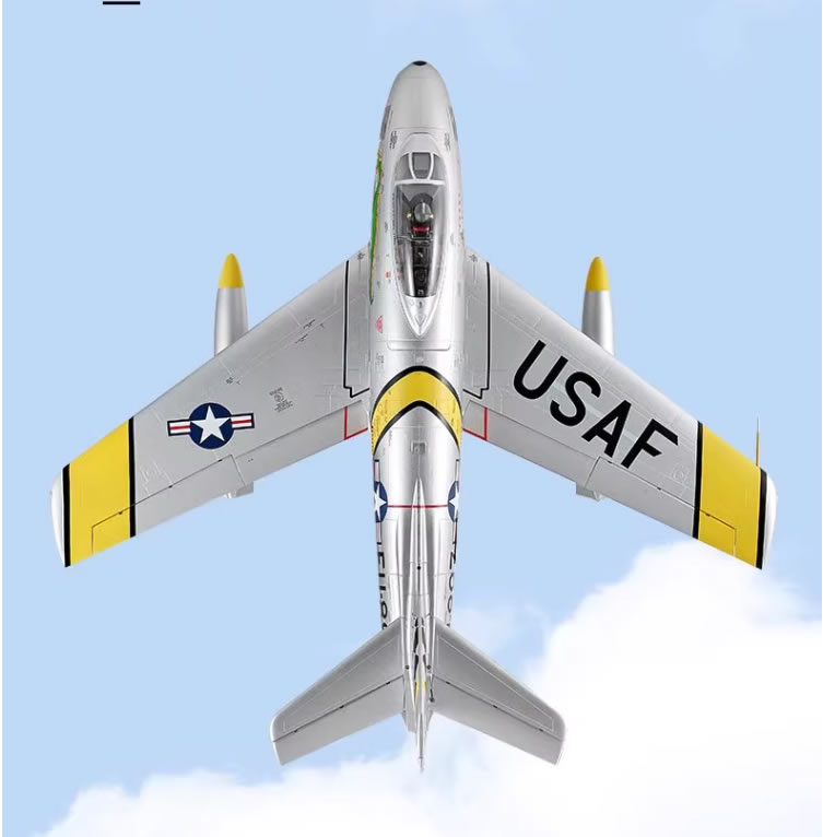 FMS 80mm 12-Blade Metal EDF F-86 80mm Sabre Fighter Jet
