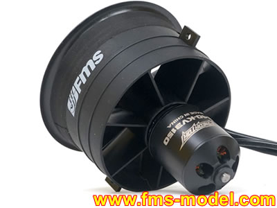 FMS 2840-KV3150 64MM DUCTED FAN SYSTEM 11-BLADE MOTOR 4S FMSDF003 power system