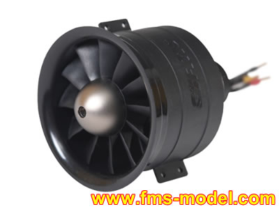 FMS 3280-KV2100 6S inrunner brushless 80mm 12-Blade Ducted Fan Power Motor System