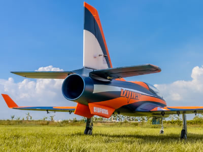 FMS VIPER 90mm V3 EDF BLUE/ORANGE WITH REFLEX PNP (FMS137P)