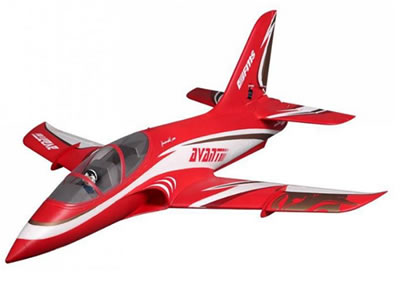 FMS Avanti S 70mm Jet PNP 6S (Red Race) RC JET Airplane
