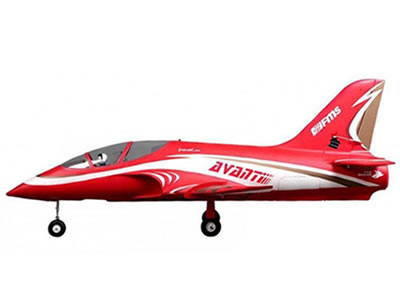 FMS Avanti S 70mm Jet PNP 6S (Red Race) RC JET Airplane