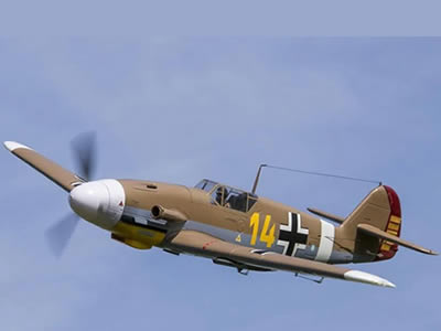 FMS BF-109F Brown 1400mm PNP RC Airplane