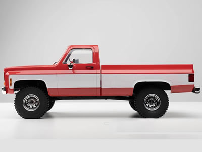 FMS Chevy K-10 Pickup 1/18 Scale 4WD Crawler RTR