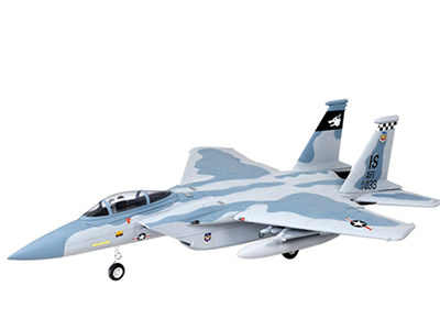 FMS F-15 Eagle Sky Camo 64mm RC Fighter Jet