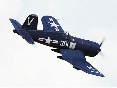 FMS F4U Corsair V2 Blue 1700mm Wingspan PNP RC Airplane