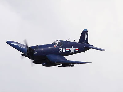 FMS F4U Corsair V2 Blue 1700mm Wingspan PNP RC Airplane