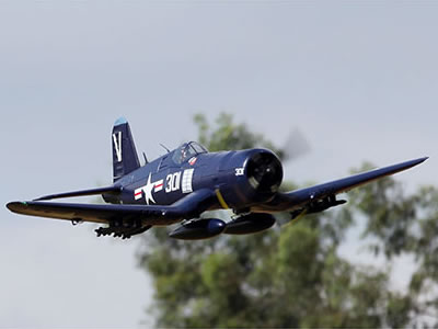 FMS F4U Corsair V2 Blue 1700mm Wingspan PNP RC Airplane