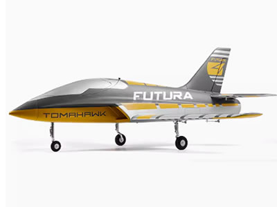 FMS Futura 64mm 4S EDF Yellow RC JET PNP Airplane