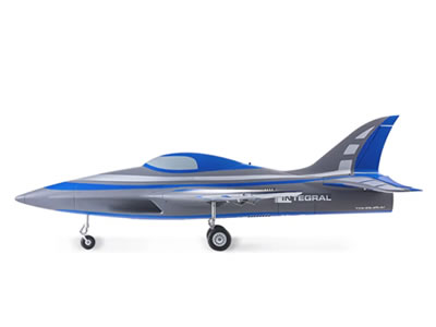 FMS Integral 80mm EDF PNP Blue RC Airplane