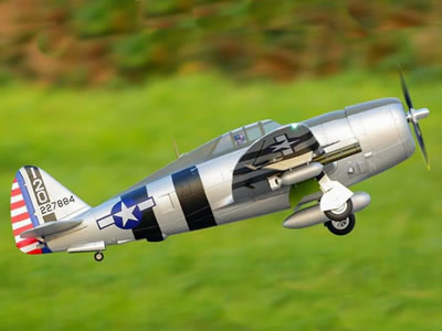 FMS 1500mm P-47 Thunderbolt Bonnie with Reflex V2 PNP RC Airplane
