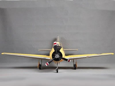 FMS T-28D V4 Yellow TROJAN 1400mm PNP WITH REFLEX RC Airplane