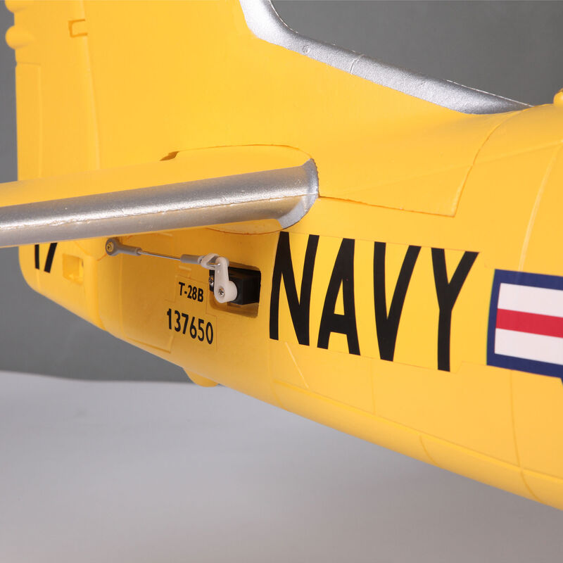 FMS T-28D V4 1400mm PNP Yellow TROJAN RC Airplane