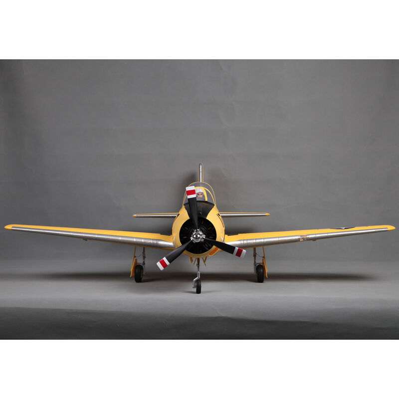 FMS T-28D V4 1400mm PNP Yellow TROJAN RC Airplane