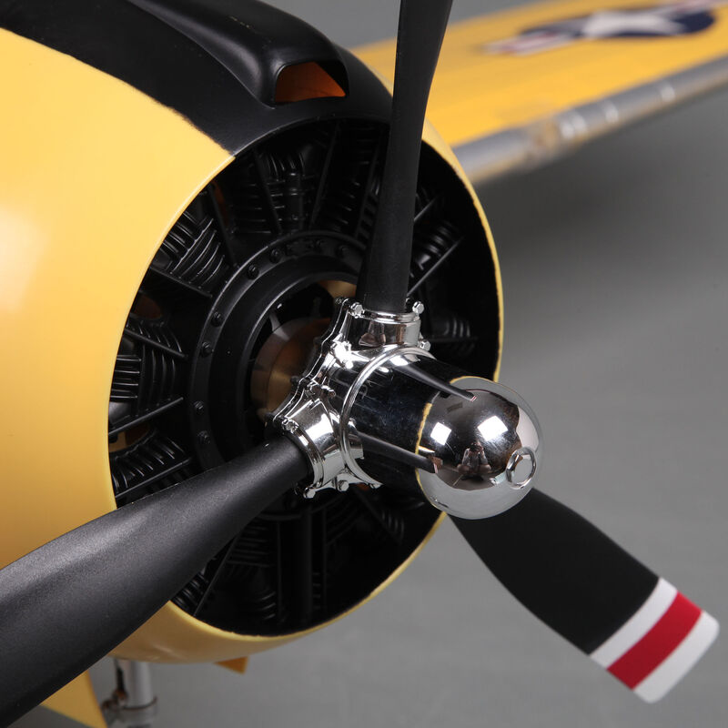 FMS T-28D V4 1400mm PNP Yellow TROJAN RC Airplane